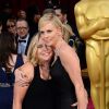 Charlize Theron et sa mère Gerda Maritz aux Oscars 2014.