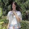 Exclusif - Lana Del Rey se rend chez une amie à Beverly Hills, le 26 août 2013.