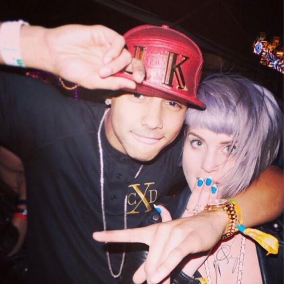 Kelly Osbourne et Quincy Combs, le 17 avril 2014.