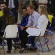 Le prince Harry a visité l'établissement médical Rede Sarah Hospital et a multiplié les activités, à Brasilia, au Brésil, le 23 juin 2014.