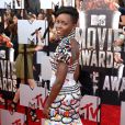  Lupita Nyong'o aux MTV Movie Awards 2014 &agrave; Los Angeles. Le 13 avril 2014. 