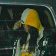  Rihanna quitte un studio d'enregistrement &agrave; West Hollywood, Los Angeles, le 21 juin 2014. 