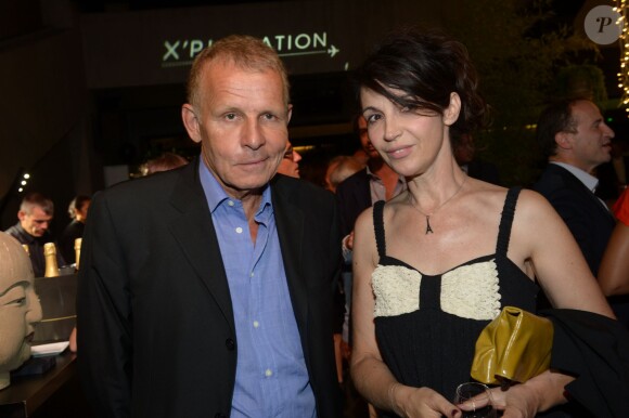 Exclusif - Patrick Poivre d'Arvor et Zabou Breitman lors de la soirée Nicolas Feuillatte au Yoyo - Palais de Tokyo à Paris, le 26 juin 2014. 