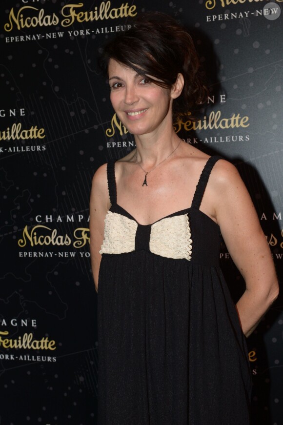 Exclusif - Zabou Breitman lors de la soirée Nicolas Feuillatte au Yoyo - Palais de Tokyo à Paris, le 26 juin 2014.