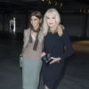 Carine Roitfeld et Amanda Lear - Défilé Givenchy homme collection printemps-été 2015 à la Halle Freyssinet à Paris, le 27 juin 2014.