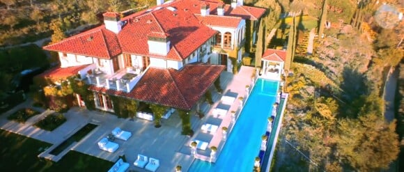Image de la sublime propriété d'Heidi Klum à Brentwood, Los Angeles, en vente pour la modique somme de 25 millions de dollars.
