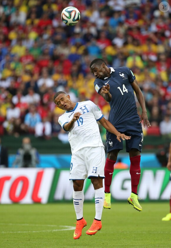 Blaise Matuidi contre le Honduras à Porto Alegre au Brésil le 15 juin 2014.