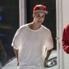 Justin Bieber enregistre un nouvel opus dans les studios Hit Factory en compagnie de la jeune Madison Beer à Miami, le mardi 8 avril 2014.