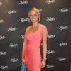 Sylvie Tellier assiste à l'inauguration de la boutique Kiehl's au 2 rue de Sèvres à Paris, le 3 juillet 2014.
