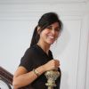 Exclusif - Reem Kherici - "Fête du Cinéma français" chez Unifrance à Paris, le 3 juillet 2014.