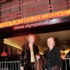 Marisa Bruni-Tedeschi arrive à l'Olympia pour le concert de Carla Bruni, à Paris, le 11 mars 2014.