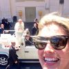 Eugenie Bouchard, selfie avec le pape François, photo publiée sur son compte Twitter le 14 mai 2014