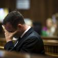 Oscar Pistorius, sur le banc des accus&eacute;s du tribunal de Pretoria, le 17 mars 2014 