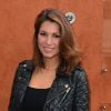 Laury Thilleman au Village de Roland-Garros à Paris, le 31 mai 2013