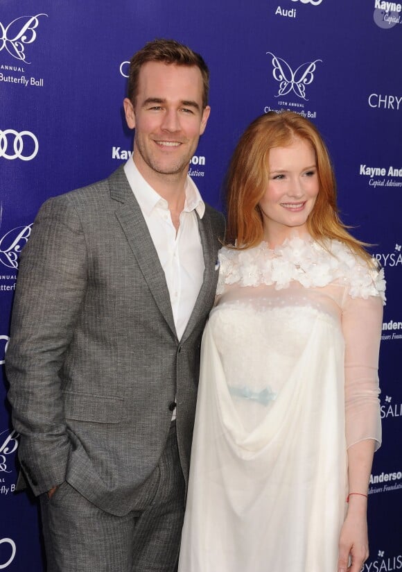 James Van Der Beek et Kimberly Brook - Cérémonie Chrysalis Butterfly Ball à Los Angeles le 7 juin 2014.