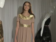 Fashion Week : Frédérique Bel, Cléopâtre glamour chez Stéphane Rolland