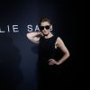Clotilde Courau assiste au défilé haute couture Elie Saab automne-hiver 2014-2015 au Pavillon Cambon Capucines. Paris, le 8 juillet 2014.
