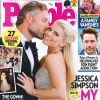 Jessica Simpson, mariée radieuse en couverture du magazine "People" daté de juillet 2014.