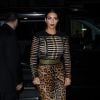 Kim Kardashian arrive au Palais Galliera pour assister au gala de la Vogue Paris Foundation. Paris, le 9 juillet 2014.