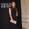Charlotte Wiggins assiste au gala de la Vogue Paris Foundation au Palais Galliera. Paris, le 9 juillet 2014.