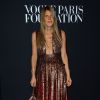Anna Dello Russo assiste au gala de la Vogue Paris Foundation au Palais Galliera. Paris, le 9 juillet 2014.