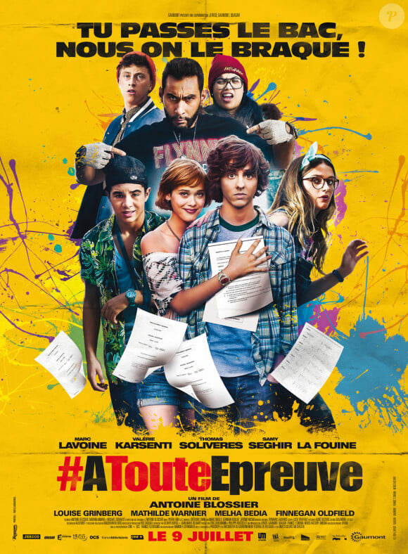 "A toute épreuve" avec Marc Lavoine, La Fouine et Mathilde Warnier - juillet 2014