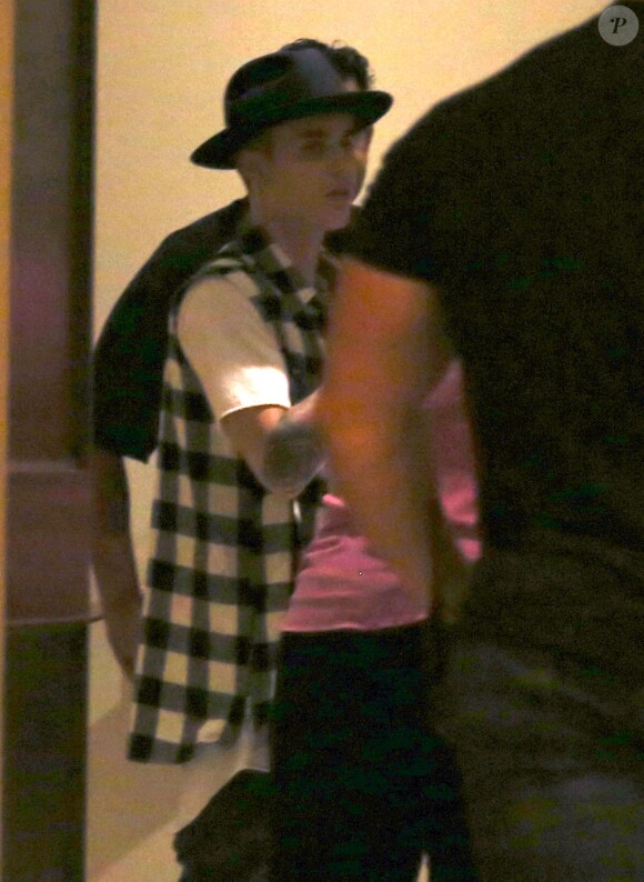 Exclusif - Justin Bieber dans les rues de Los Angeles. Le 9 juillet 2014.