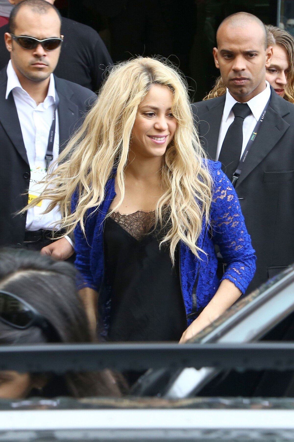 Photo : Shakira à Rio de Janeiro, le 12 juillet 2014. La chanteuse s