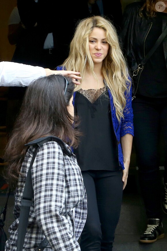 Shakira steps à Rio de Janeiro, le 12 juillet 2014.