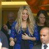 Shakira à Rio de Janeiro au Brésil, le 12 juillet 2014.