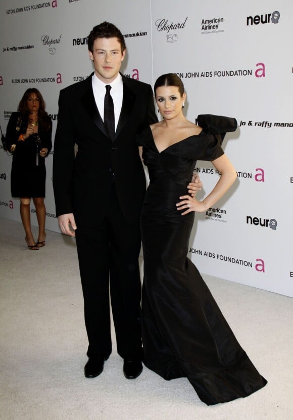 Cory Monteith et Lea Michele à West Hollywood, le 7 mars 2010.