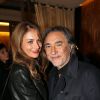 Richard Berry et sa compagne Pascale Louange à Paris, le 12 septembre 2013.