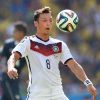 Mesut Özil lors du quart de finale entre la France et l'Allemagne au mondial brésilien, le 4 juillet 2014 à Rio