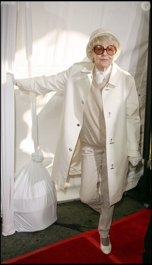 Elaine Stritch à la première du film Sa mère ou moi ! où elle joue la belle-mère de Jane Fonda en avril 2005 à Los Angeles.