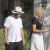 Pamela Anderson et Rock Salomon à Malibu, le 26 juin 2014. 