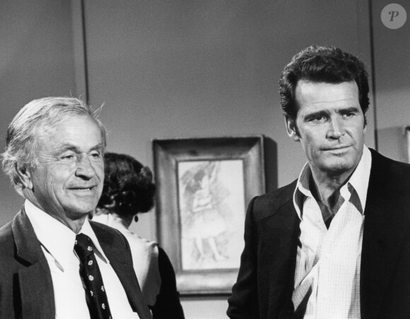 James Garner, Noah Beery Jr. dans "The Rockford Files" (1974 - 1980) sur NBC