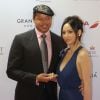 Terrence Howard et sa femme Miranda lors du Global Gift Gala à Marbella, le 20 juillet 2014