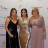 Eva Longoria au côté de sa mère Ella Eva Mireles lors du Global Gift Gala à Marbella, le 20 juillet 2014