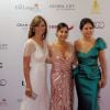 Isabel Gemio, Fabiola Martinez et Maria Bravo lors du Global Gift Gala à Marbella, le 20 juillet 2014