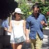 Eva Longoria et son compagnon Jose Antonio Baston dans les rues de Marbella le 20 juillet 2014
