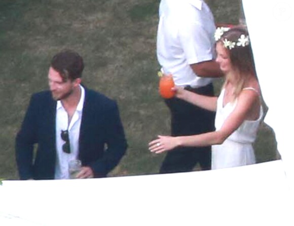 Exclusif - Mariage de Behati Prinsloo et Adam Levine à la Flora Farm à Los Cabos, le 19 juillet 2014. Parmi les invités, il y avait Jason Segel, Jonah Hill, Erin Heatherton, Coco Rocha, Robert Downey Jr. et les membres du groupe Maroon 5!