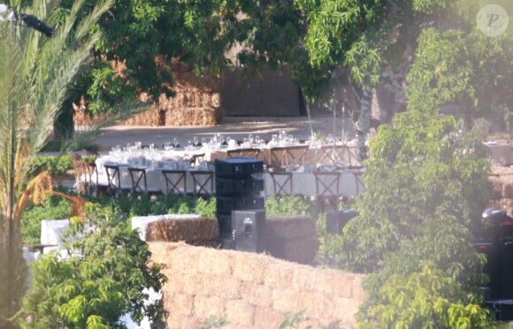 Exclusif - Mariage de Behati Prinsloo et Adam Levine à la Flora Farm à Los Cabos, le 19 juillet 2014. Parmi les invités, il y avait Jason Segel, Jonah Hill, Erin Heatherton, Coco Rocha, Robert Downey Jr. et les membres du groupe Maroon 5!