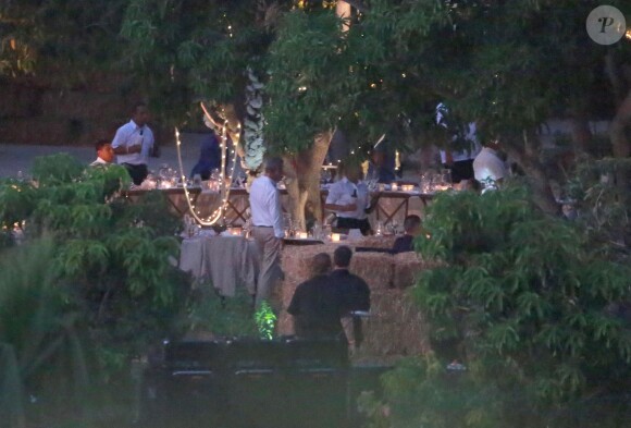 Exclusif - Mariage de Behati Prinsloo et Adam Levine à la Flora Farm à Los Cabos, le 19 juillet 2014. Parmi les invités, il y avait Jason Segel, Jonah Hill, Erin Heatherton, Coco Rocha, Robert Downey Jr. et les membres du groupe Maroon 5!