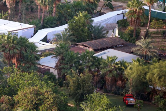 Exclusif - Mariage de Behati Prinsloo et Adam Levine à la Flora Farm à Los Cabos, le 19 juillet 2014. Parmi les invités, il y avait Jason Segel, Jonah Hill, Erin Heatherton, Coco Rocha, Robert Downey Jr. et les membres du groupe Maroon 5!