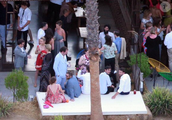 Exclusif - Mariage de Behati Prinsloo et Adam Levine à la Flora Farm à Los Cabos, le 19 juillet 2014. Parmi les invités, il y avait Jason Segel, Jonah Hill, Erin Heatherton, Coco Rocha, Robert Downey Jr. et les membres du groupe Maroon 5!