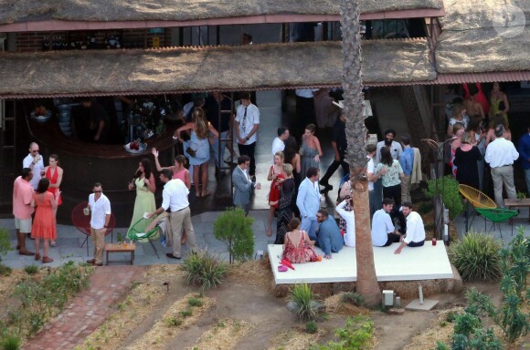 Exclusif - Mariage de Behati Prinsloo et Adam Levine à la Flora Farm à Los Cabos, le 19 juillet 2014. Parmi les invités, il y avait Jason Segel, Jonah Hill, Erin Heatherton, Coco Rocha, Robert Downey Jr. et les membres du groupe Maroon 5!