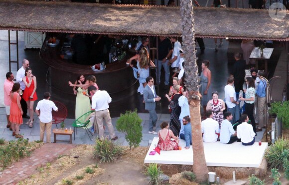 Exclusif - Mariage de Behati Prinsloo et Adam Levine à la Flora Farm à Los Cabos, le 19 juillet 2014. Parmi les invités, il y avait Jason Segel, Jonah Hill, Erin Heatherton, Coco Rocha, Robert Downey Jr. et les membres du groupe Maroon 5!