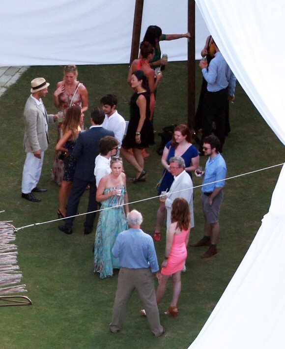 Exclusif - Mariage de Behati Prinsloo et Adam Levine à la Flora Farm à Los Cabos, le 19 juillet 2014. Parmi les invités, il y avait Jason Segel, Jonah Hill, Erin Heatherton, Coco Rocha, Robert Downey Jr. et les membres du groupe Maroon 5!