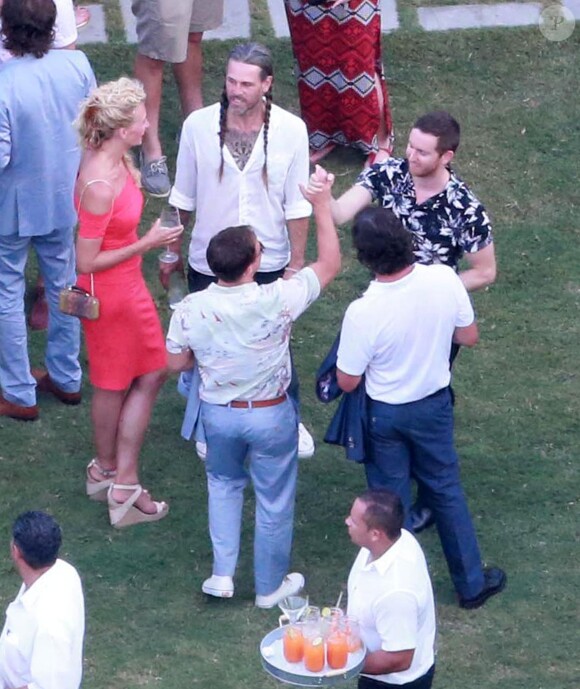 Exclusif - Mariage de Behati Prinsloo et Adam Levine à la Flora Farm à Los Cabos, le 19 juillet 2014. Parmi les invités, il y avait Jason Segel, Jonah Hill, Erin Heatherton, Coco Rocha, Robert Downey Jr. et les membres du groupe Maroon 5!