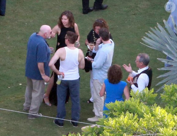 Exclusif - Mariage de Behati Prinsloo et Adam Levine à la Flora Farm à Los Cabos, le 19 juillet 2014. Parmi les invités, il y avait Jason Segel, Jonah Hill, Erin Heatherton, Coco Rocha, Robert Downey Jr. et les membres du groupe Maroon 5!